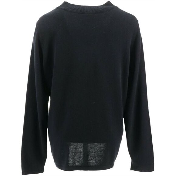 Joan Rivers Mock Turtleneck Sequins Sweater - Picture 3 of 4